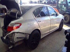 2014 HONDA ACCORD, SILVER, LX MODEL, 2.4L, AT.   A25201